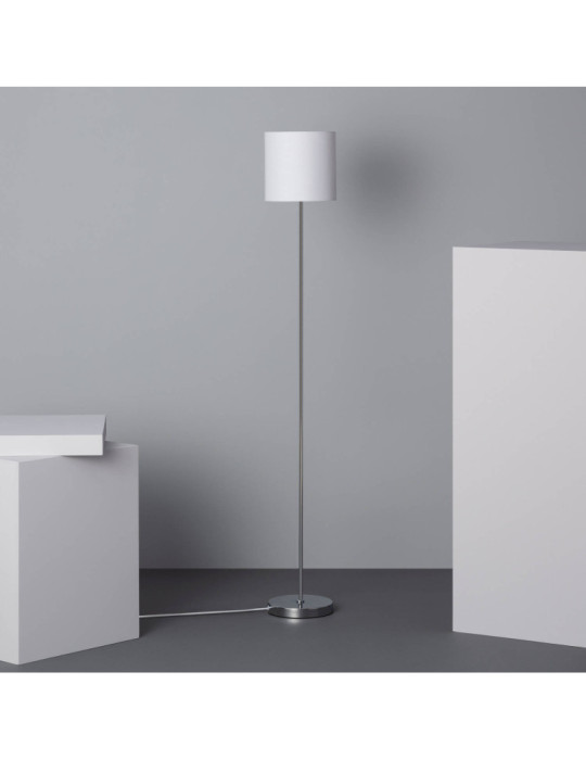 Lampadaire Métal et Tissu Pangiri