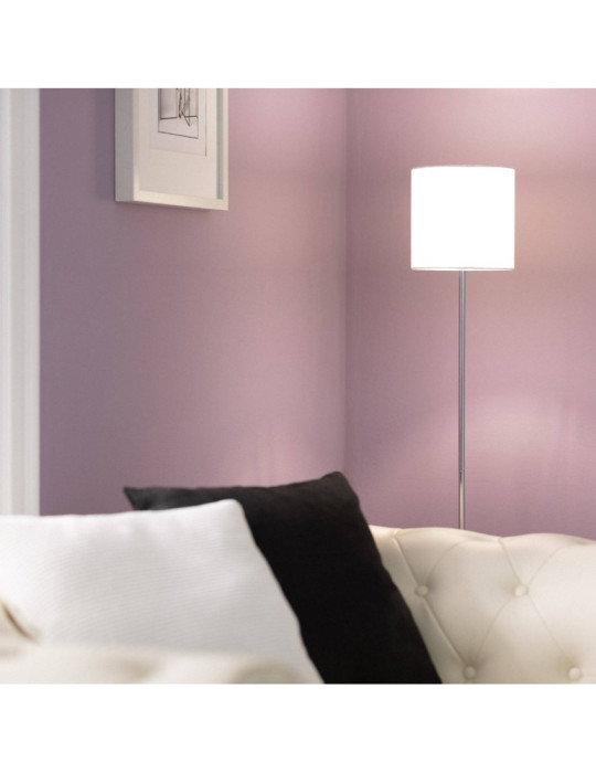 Lampadaire Métal et Tissu Pangiri