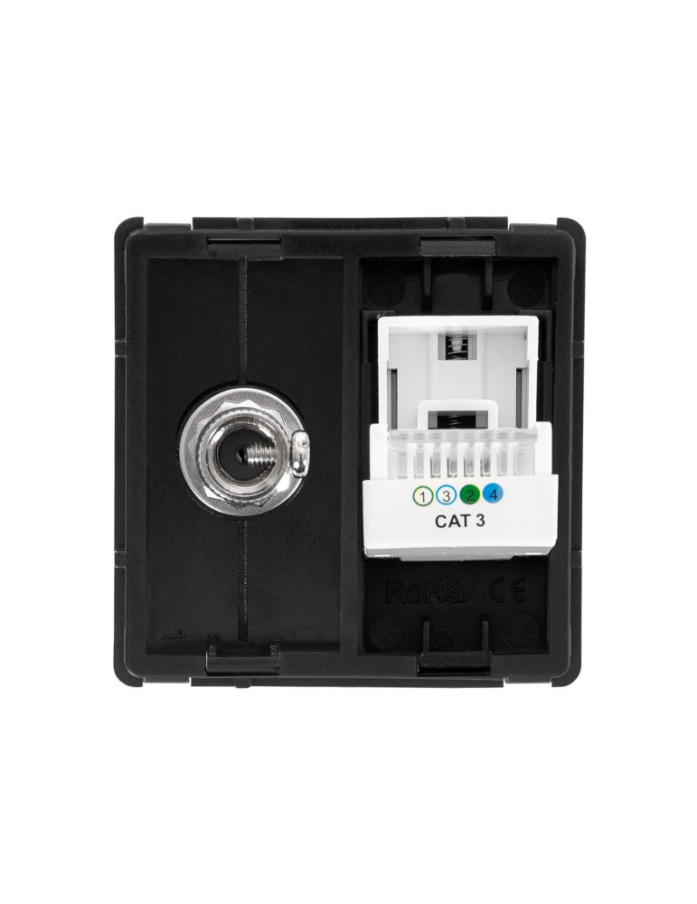 Prise Téléphone + Satellite Modern