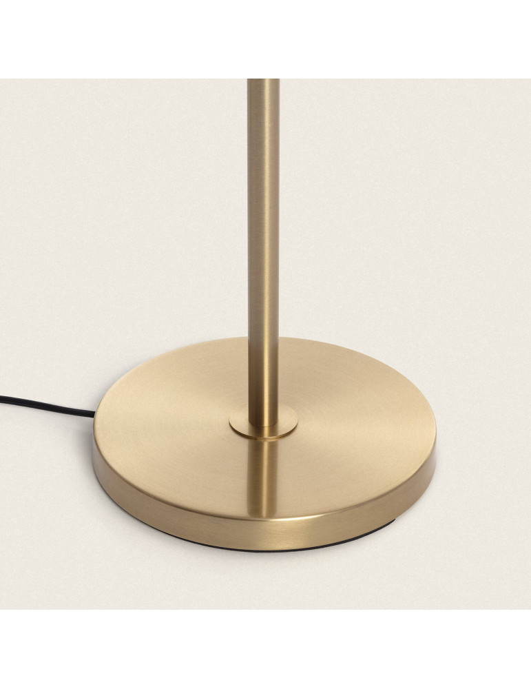 Lampadaire Métal et Verre Moonlight Brass Round 3 Spots