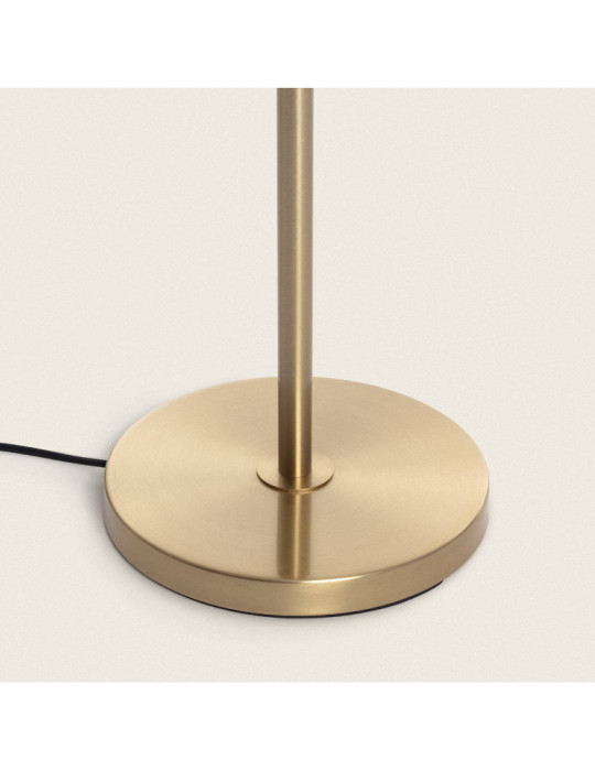 Lampadaire Métal et Verre Moonlight Brass Round 3 Spots