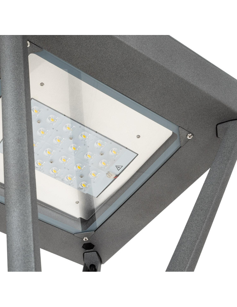 Lampadaire LED 60W Aventino Square LUMILEDS PHILIPS Xitanium Programmable