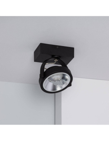 Spot LED 15W CREE en Saillie Orientable AR111 Dimmable Noir