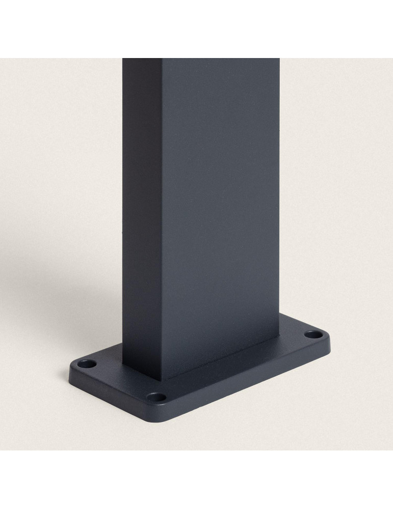 Balise LED Extérieure 10W Aluminium en Saillie sur Pied 50cm Iridix