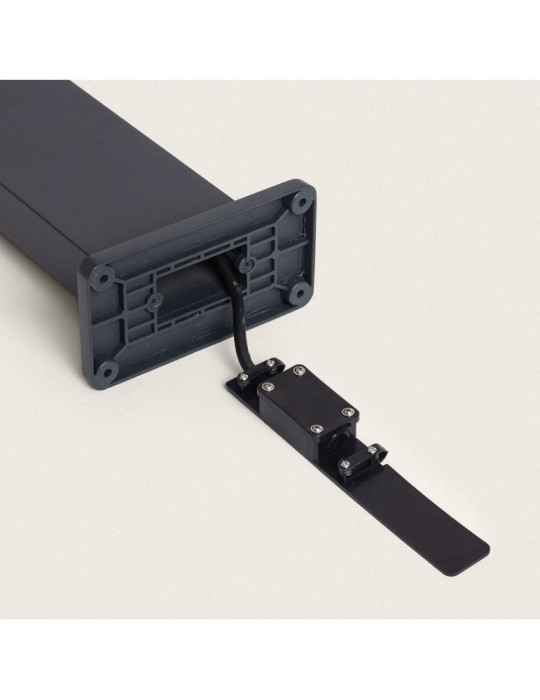 Balise LED Extérieure 10W Aluminium en Saillie sur Pied 50cm Iridix