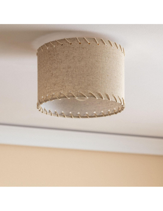 Plafonnier Rond Tissu Ø250 mm Fíbula