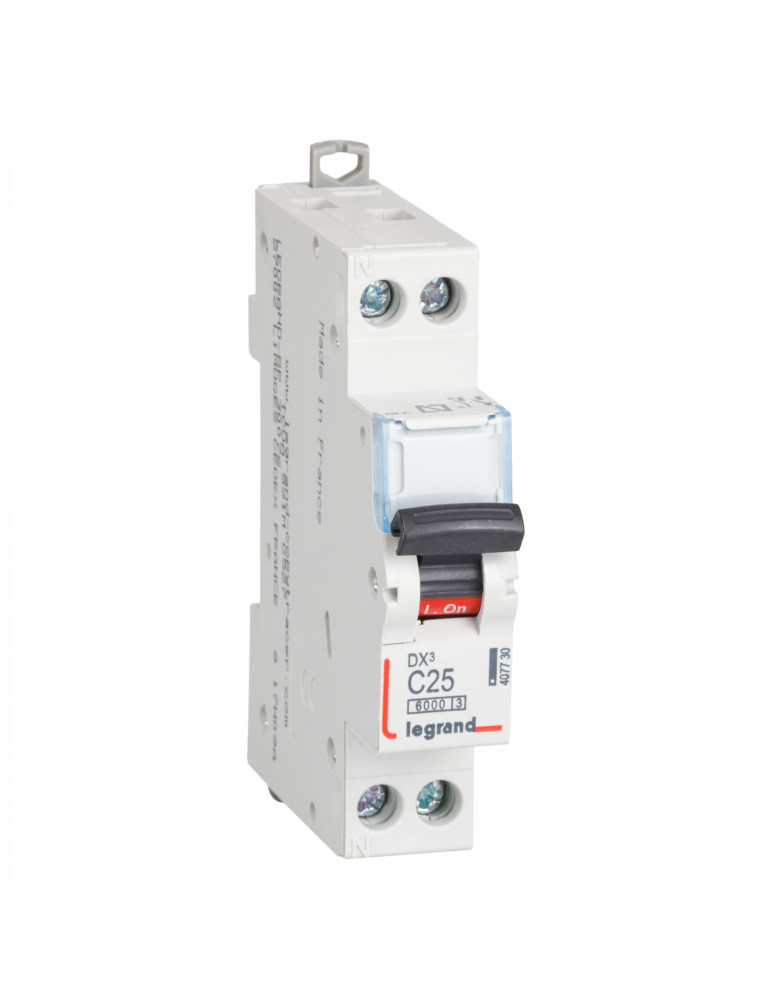 Interruptor Automático Magnetotérmico DX3 Terciario 1P+N 10kA 10-32 A LEGRAND 407726 Interruptor Automático Magnetotérmico DX3 Terciario 1P+N 10kA 10-32 A LEGRAND 407726