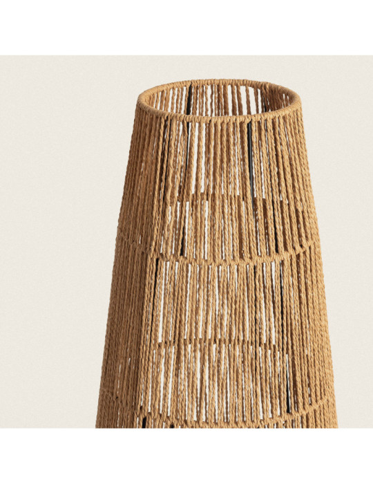 Lampadaire Papier Tressé Mahali