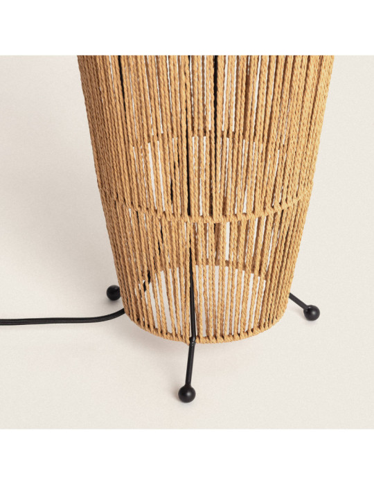 Lampadaire Papier Tressé Mahali