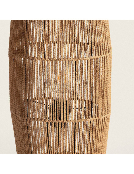 Lampadaire Papier Tressé Mahali