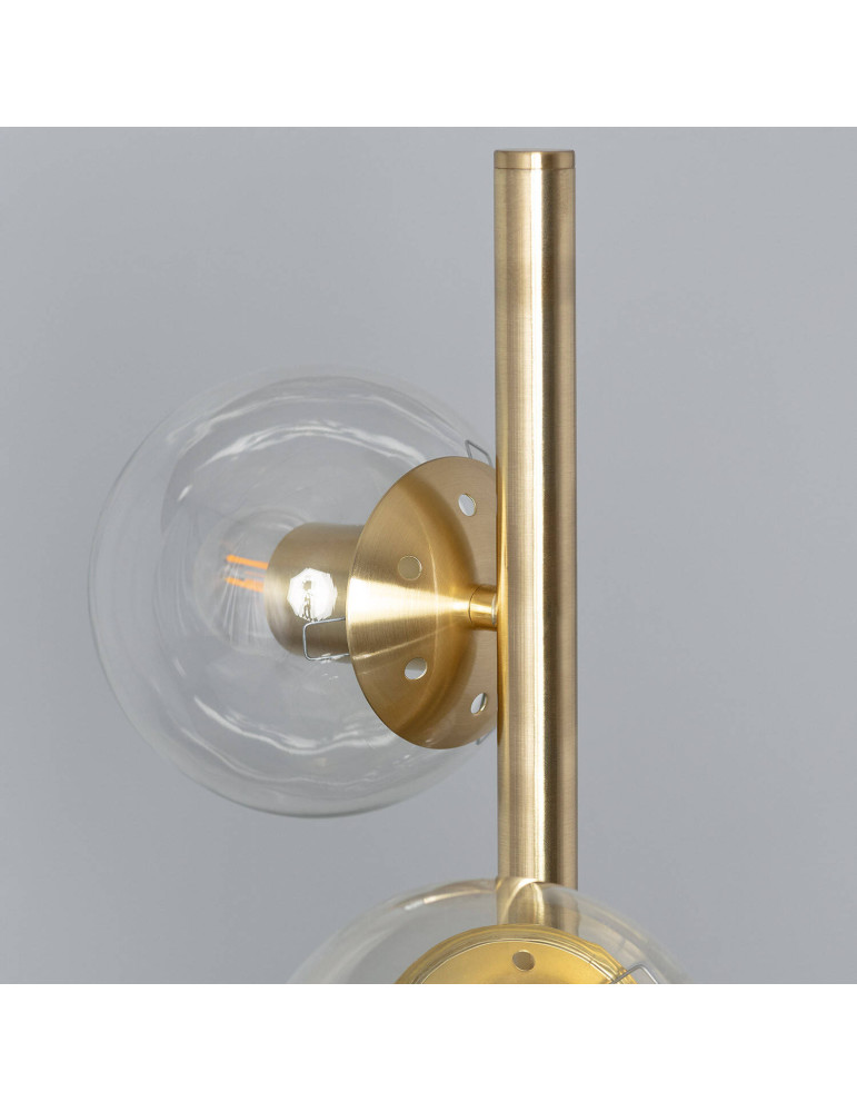 Lampadaire Métal et Verre Otos 3 Spots