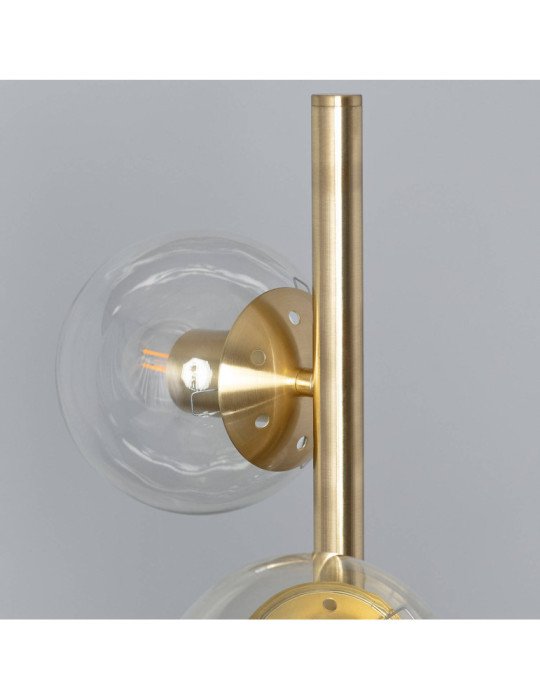 Lampadaire Métal et Verre Otos 3 Spots