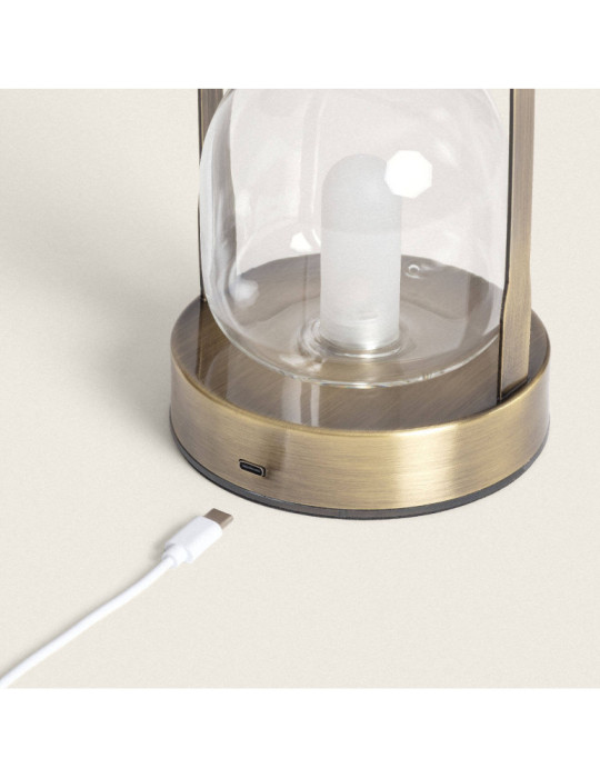 Lampe à Poser LED 3W Portable avec Batterie Rechargeable USB Olena