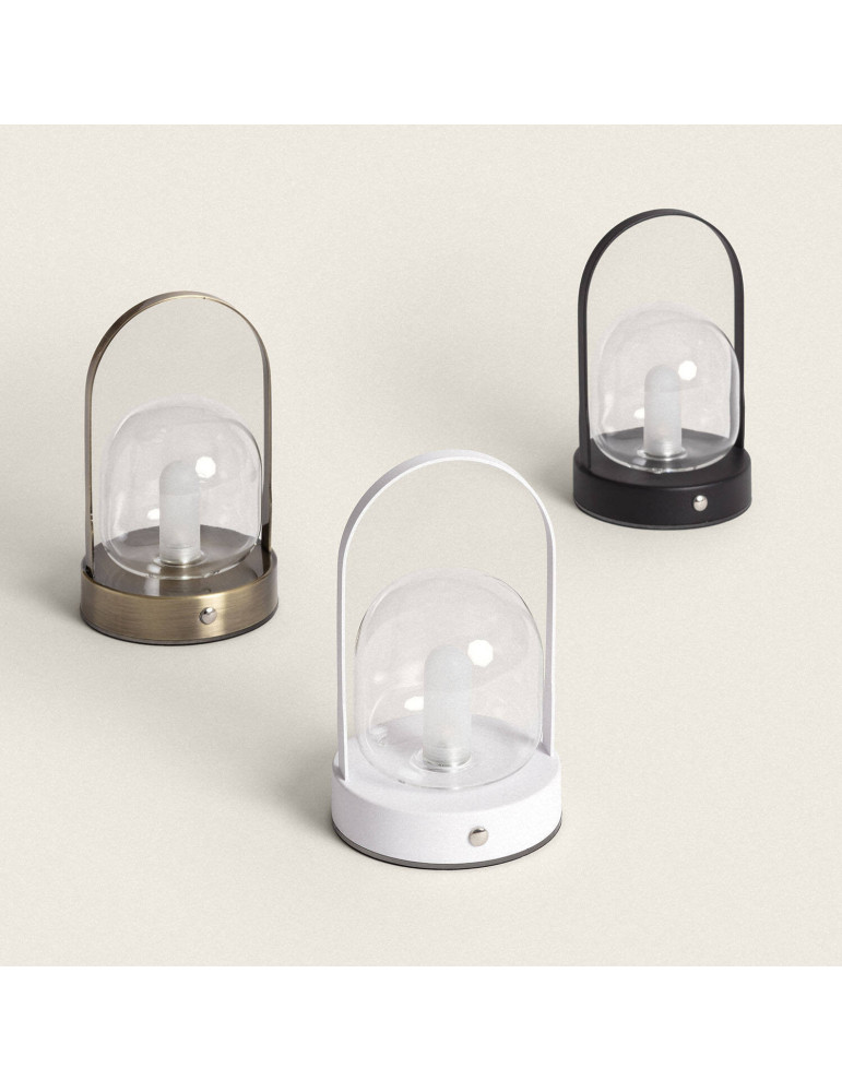 Lampe à Poser LED 3W Portable avec Batterie Rechargeable USB Olena