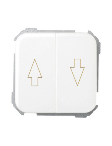 Bouton-Poussoir avec Touche pour Volets Roulants Automatiques SIMON 31 31331