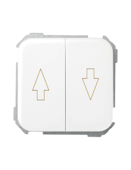 Bouton-Poussoir avec Touche pour Volets Roulants Automatiques SIMON 31 31331 Bouton-Poussoir avec Touche pour Volets Roulants Automatiques SIMON 31 31331