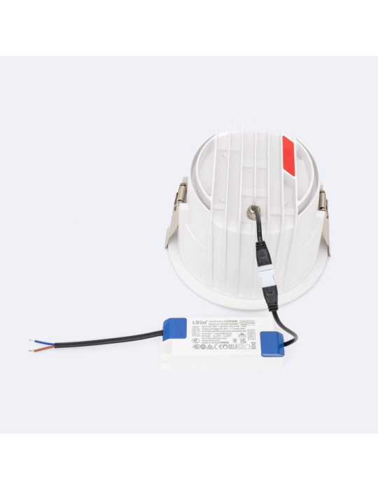 Downlight LED 25W Rond HOTEL CRI90 Coupe Ø 145 mm LIFUD