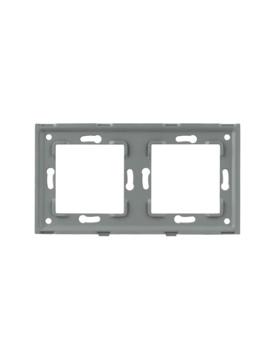 Plaque Crystal 2 Emplacements Modern