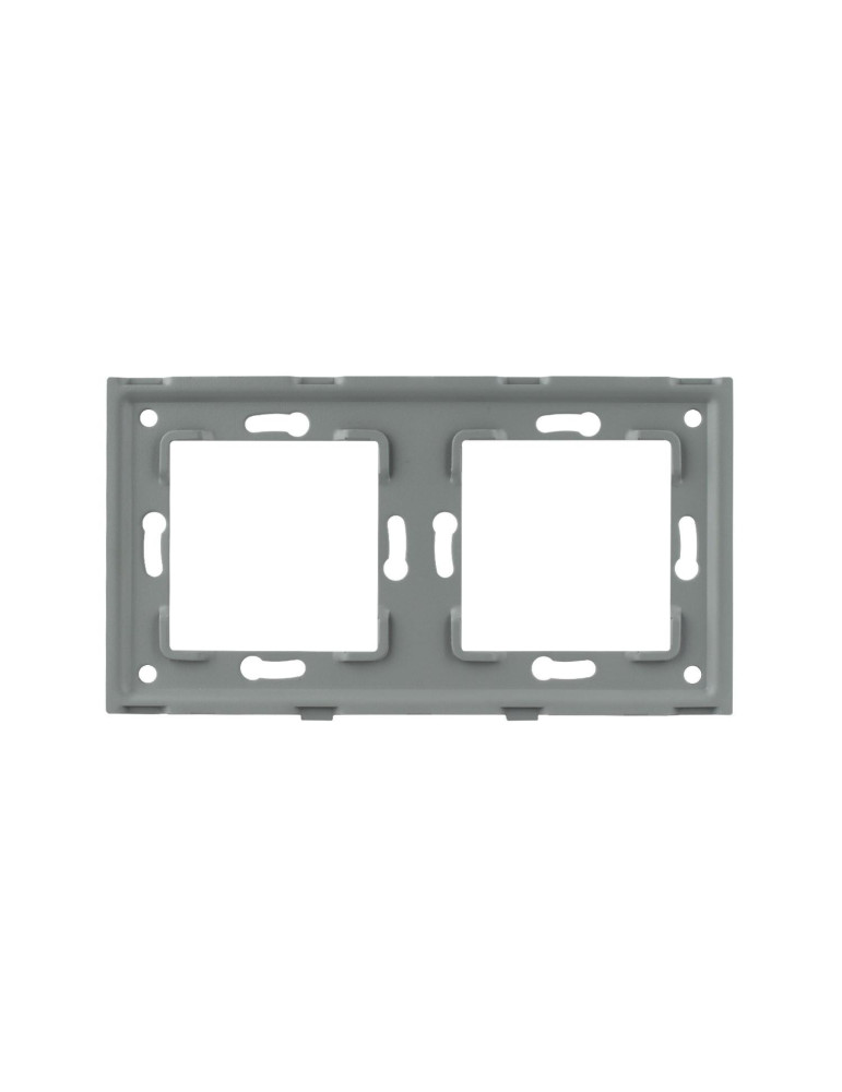 Plaque Crystal 2 Emplacements Modern