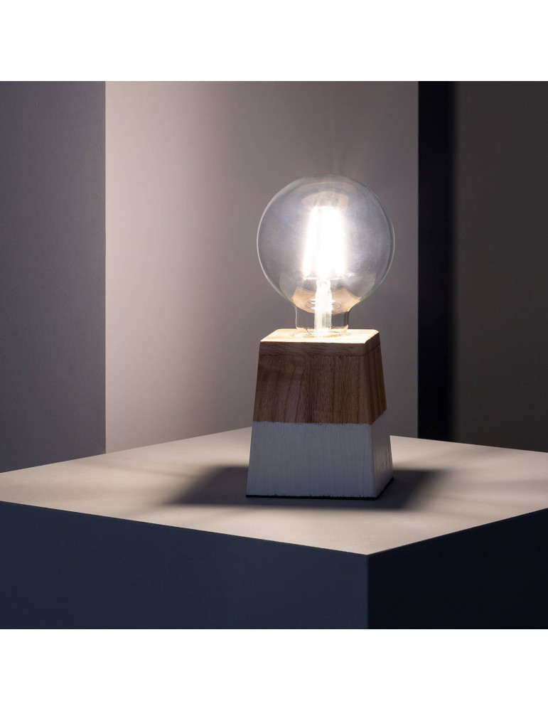 Lampe à Poser Bois Lakara