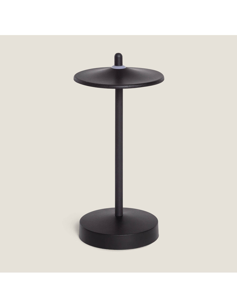 Lampe à Poser LED Portable Extérieure Métal avec Batterie Rechargeable Milevani