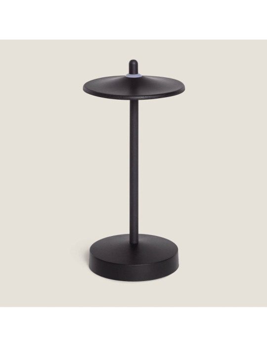 Lampe à Poser LED Portable Extérieure Métal avec Batterie Rechargeable Milevani