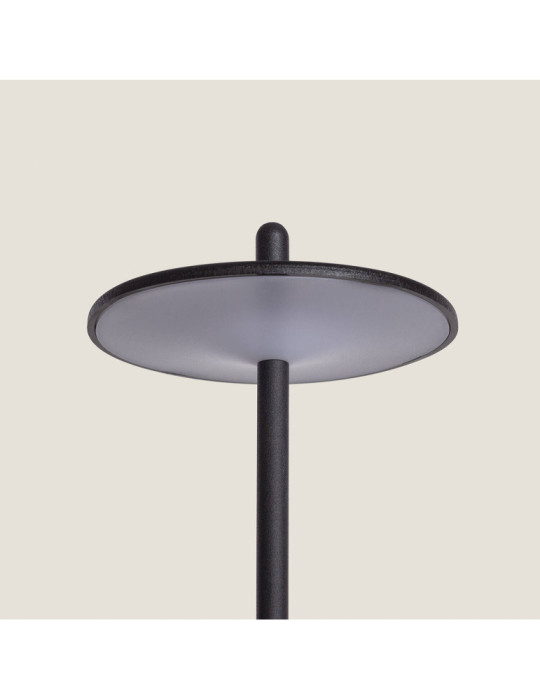 Lampe à Poser LED Portable Extérieure Métal avec Batterie Rechargeable Milevani