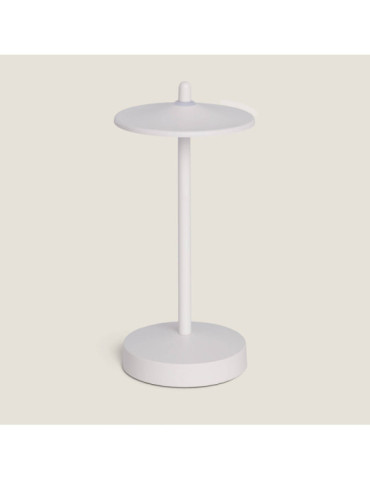 Lampe à Poser LED Portable Extérieure Métal avec Batterie Rechargeable Milevani