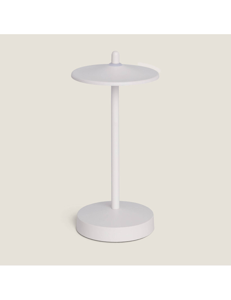 Lampe à Poser LED Portable Extérieure Métal avec Batterie Rechargeable Milevani Lampe à Poser LED Portable Extérieure Métal avec Batterie Rechargeable Milevani