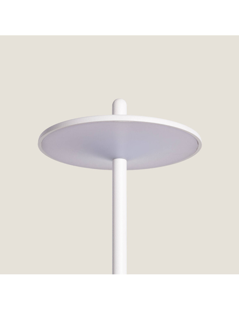 Lampe à Poser LED Portable Extérieure Métal avec Batterie Rechargeable Milevani