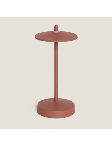 Lampe à Poser LED Portable Extérieure Métal avec Batterie Rechargeable Milevani