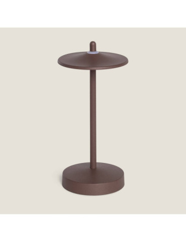 Lampe à Poser LED Portable Extérieure Métal avec Batterie Rechargeable Milevani