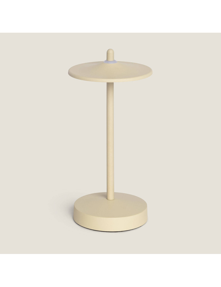 Lampe à Poser LED Portable Extérieure Métal avec Batterie Rechargeable Milevani Lampe à Poser LED Portable Extérieure Métal avec Batterie Rechargeable Milevani