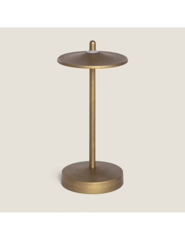 Lampe à Poser LED Portable Extérieure Métal avec Batterie Rechargeable Milevani