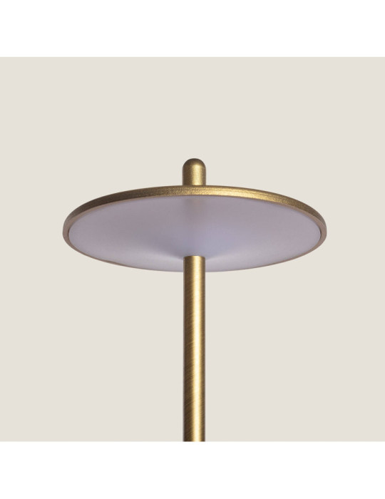 Lampe à Poser LED Portable Extérieure Métal avec Batterie Rechargeable Milevani