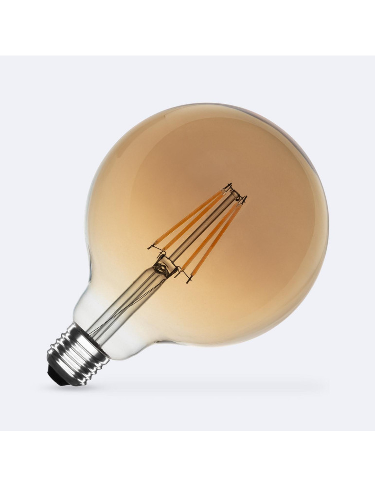 Ampoule LED Filament E27 8W 750 lm G125 Gold Ampoule LED Filament E27 8W 750 lm G125 Gold
