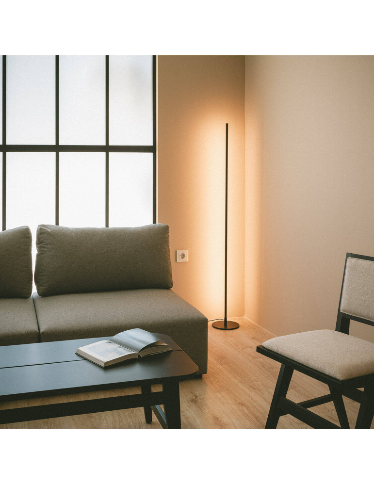 Lampadaire LED 27W Métal Meghri