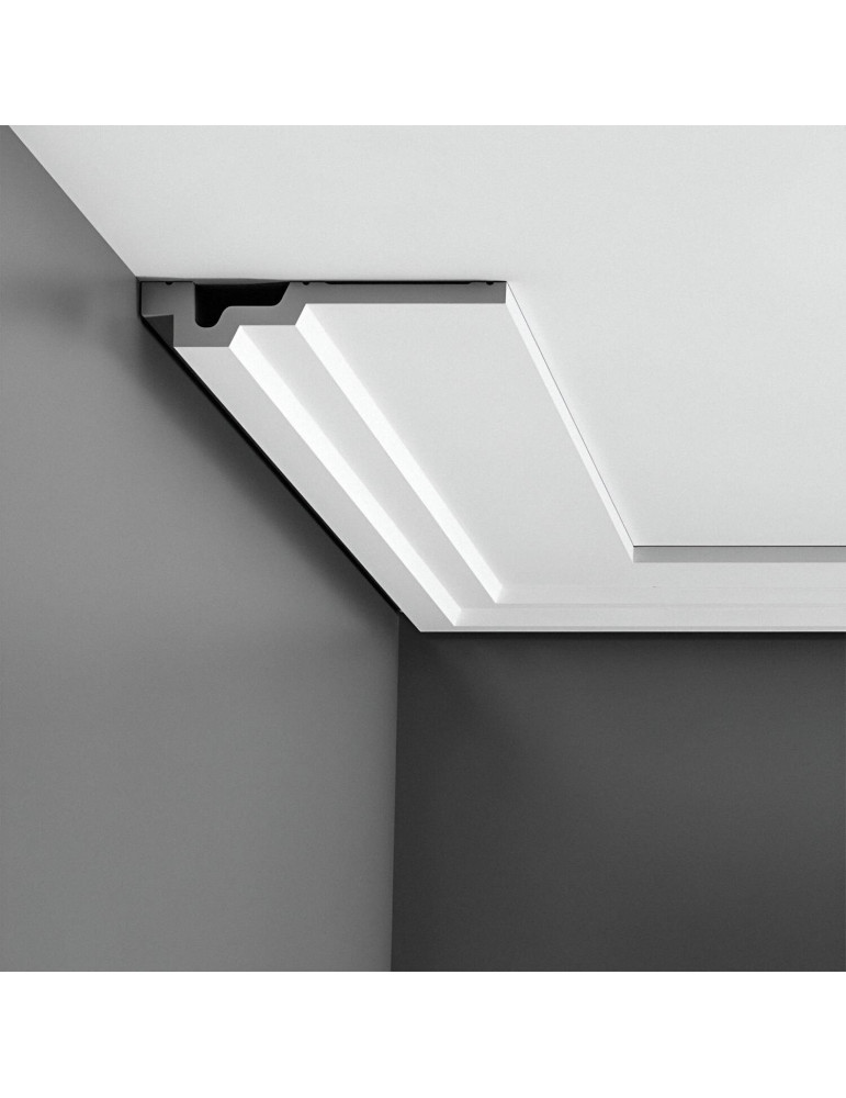 Moulure Corniche Cache Câbles 2m Baric