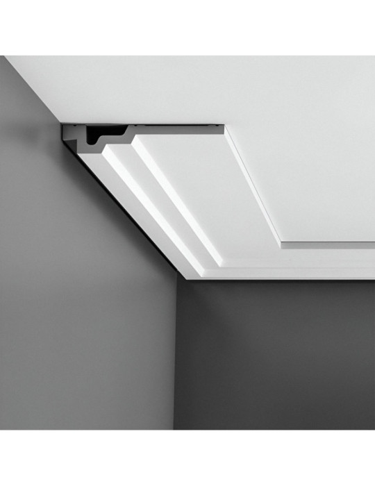 Moulure Corniche Cache Câbles 2m Baric