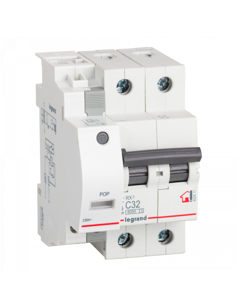 Protector de Sobretensiones Permanentes POP RX³ 2P 25-40 A