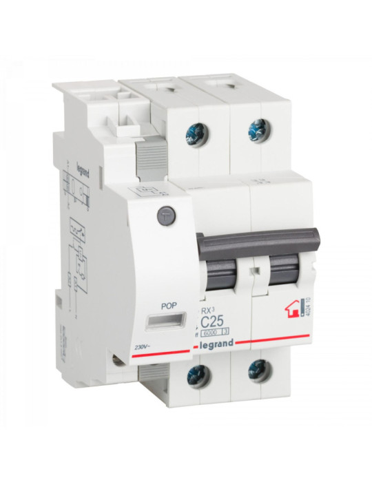 Protecteur Surtensions Permanents POP RX³ 2P 25-40A LEGRAND 402410