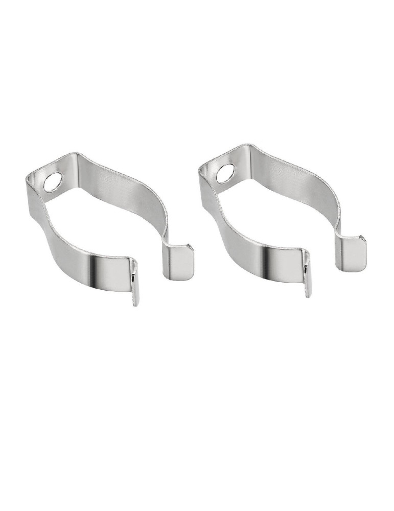 Clips de Fixation Aluminium pour Tube LED T8 (2 unités)