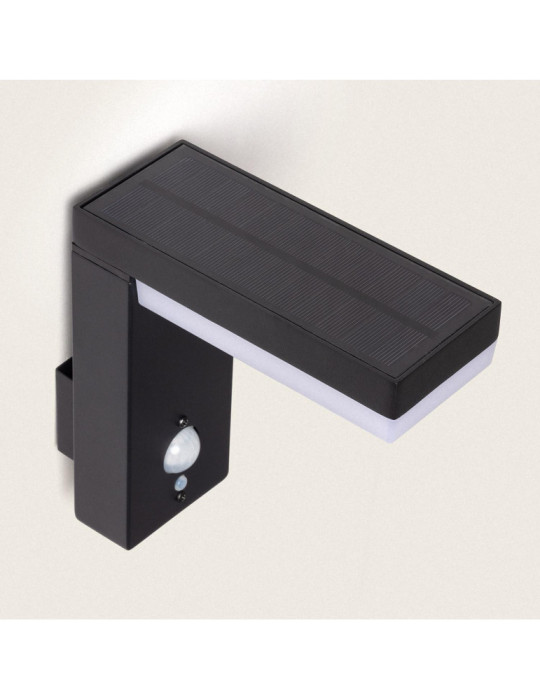Applique Murale Extérieure Solaire LED Aluminium avec Détecteur de Mouvement Goran