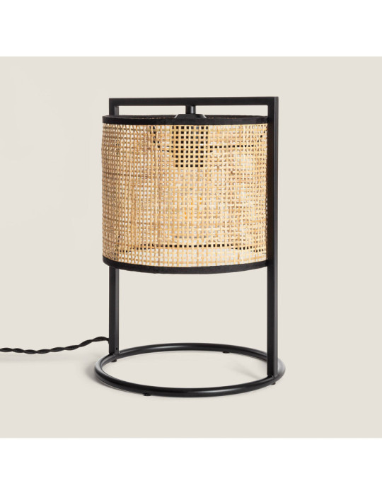 Lampe à Poser Rotin Nirvana