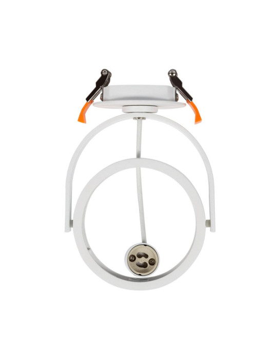 Collerette Downlight Ronde Orientable pour Ampoule LED GU10 AR111 Collerette Downlight Ronde Orientable pour Ampoule LED GU10 AR111