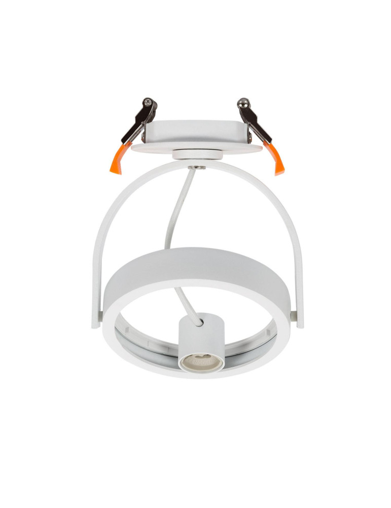 Collerette Downlight Ronde Orientable pour Ampoule LED GU10 AR111
