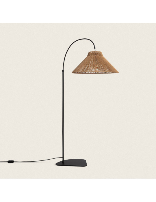 Lampadaire Extérieur Métal et Corde Montreal