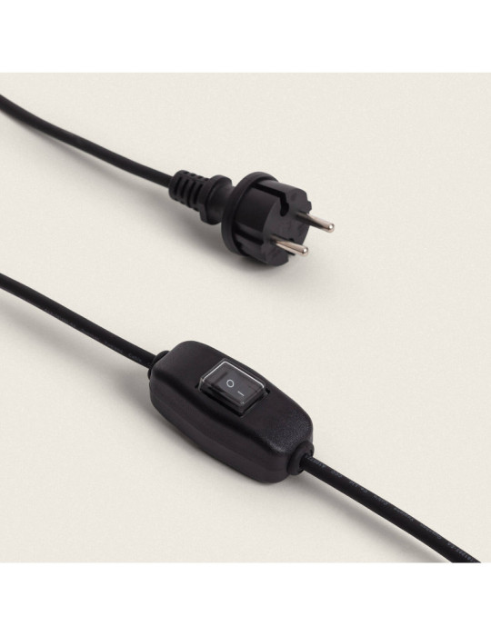 Lampadaire Extérieur Métal et Corde Montreal