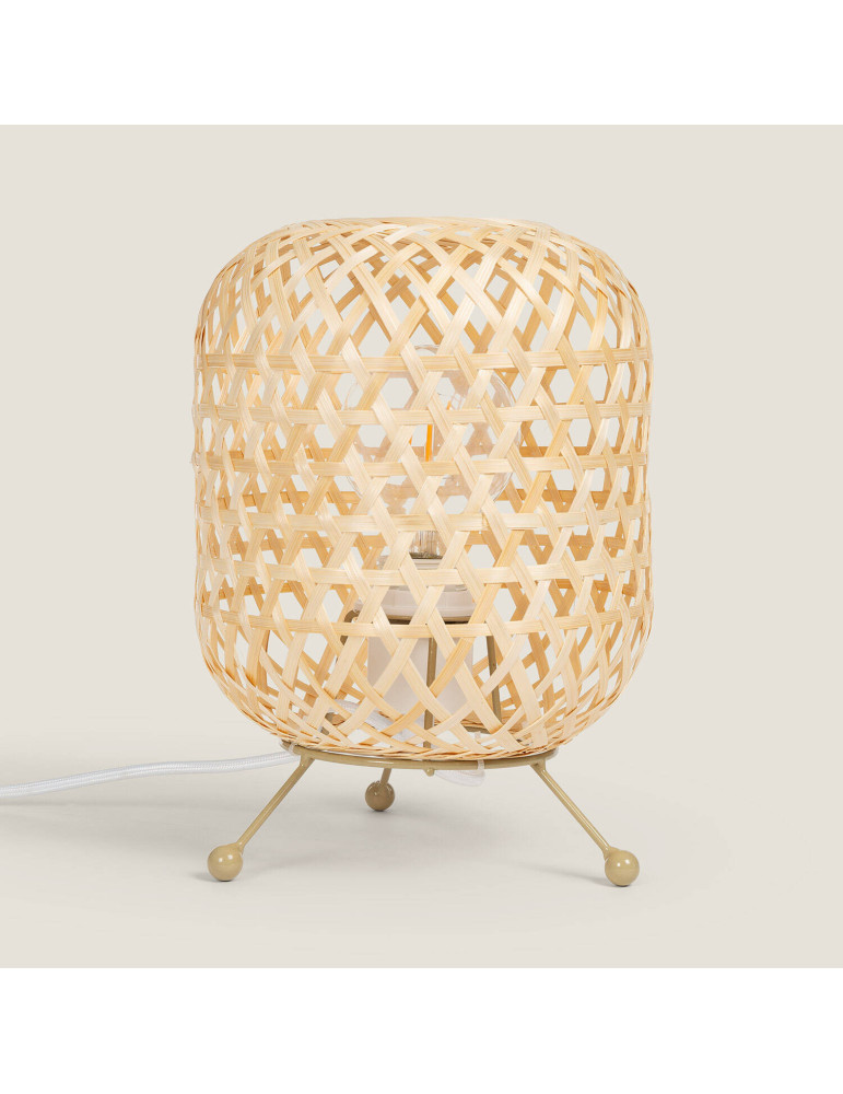 Lampe à Poser Rotin Chia