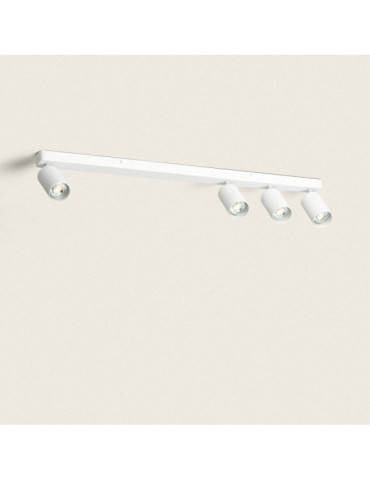 Plafonnier Aluminium Breixo 4 Spots